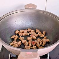 黑椒牛肉粒炒香菇的做法图解6