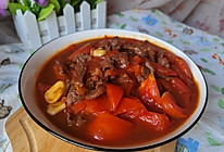 番茄炒牛肉的做法