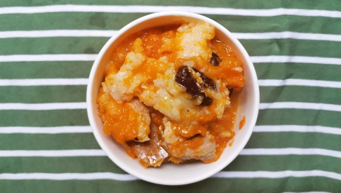 南瓜瘦肉粥