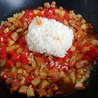 葱肉茄汁土豆饭的做法图解4