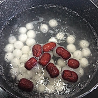 暖胃桂花酒酿小元宵的做法图解4