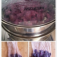 QQ糯糯椰蓉-芒果、紫薯、红豆沙-糯米糍的做法图解2