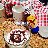 #雀巢鹰唛炼奶#巧克力酸奶的做法图解4