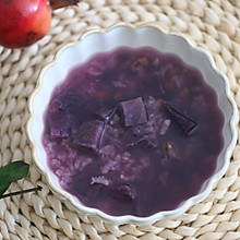 红豆紫薯粥