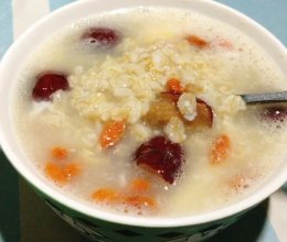 营养低脂燕麦鸡蛋粥的做法