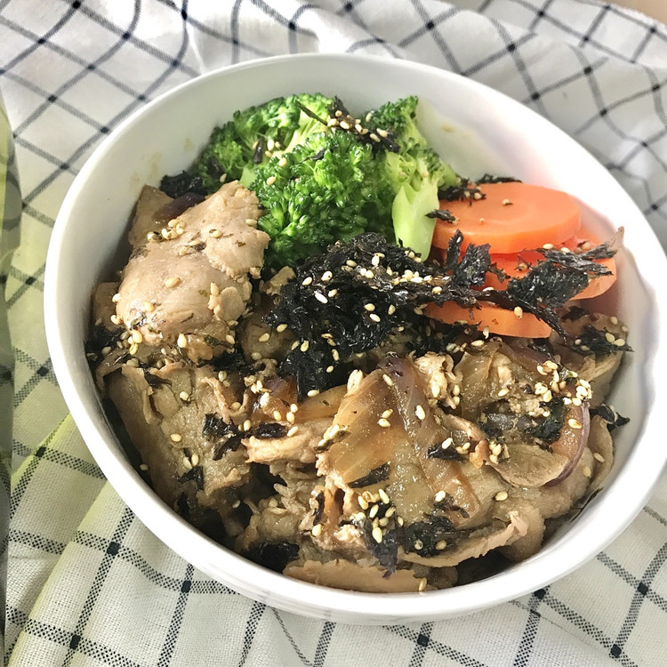 10分钟搞定的日式肥牛饭的做法