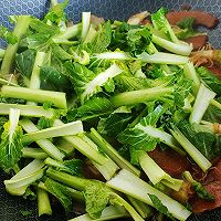 酱油肉片苔菜粉的做法图解5