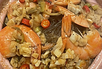 砂锅大虾粉丝煲的做法