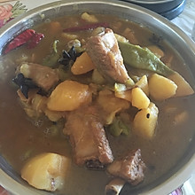 东北菜 排骨土豆炖豆角