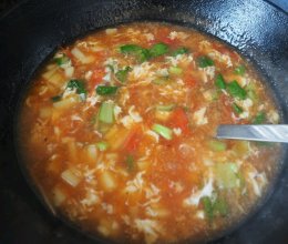 暖胃菜疙瘩汤的做法