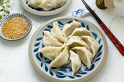 北方新年必吃饺子—香菇蔬菜猪肉水饺