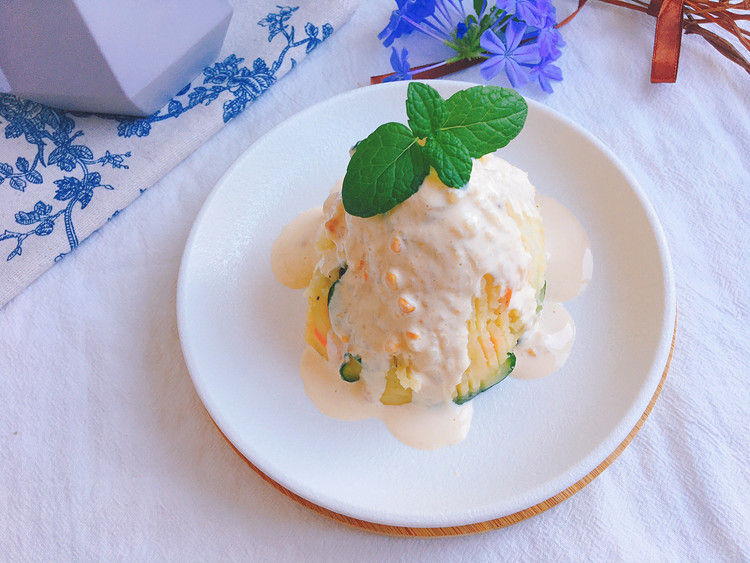 熔岩土豆泥的做法