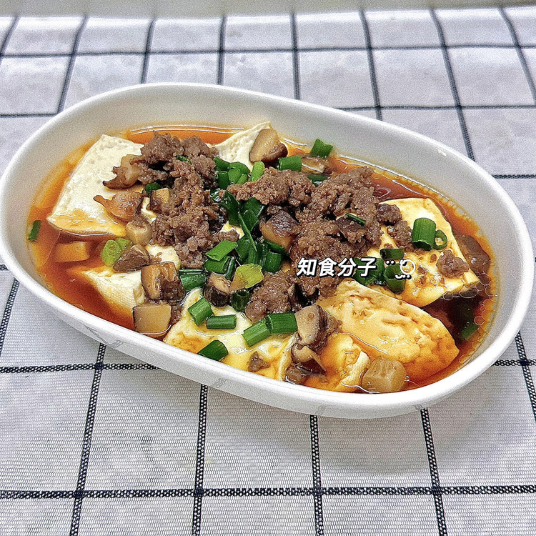 牛肉沫蒸豆腐的做法