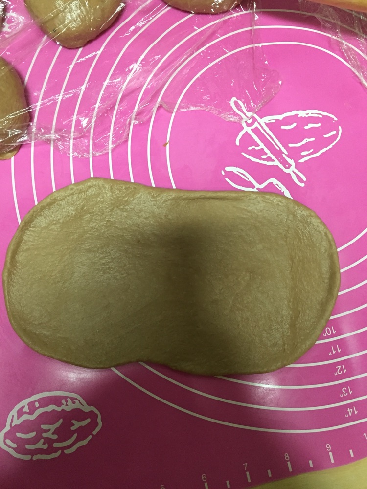淡奶油双色面包的做法图解12