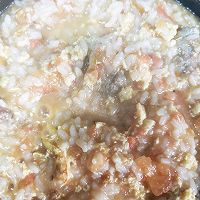 快手营养宝宝辅食——西红柿鸡蛋肉丸青菜烩饭的做法图解8