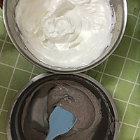 #今天吃什么#黑米烫面烤蛋糕（水浴法）的做法图解11