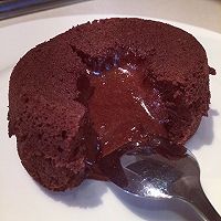 给妹子群的巧克力熔岩蛋糕的做法图解8