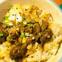 电饭煲⋅窝蛋牛肉饭的做法图解8
