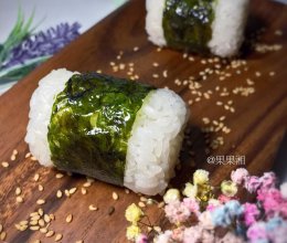 白菜饭团的做法