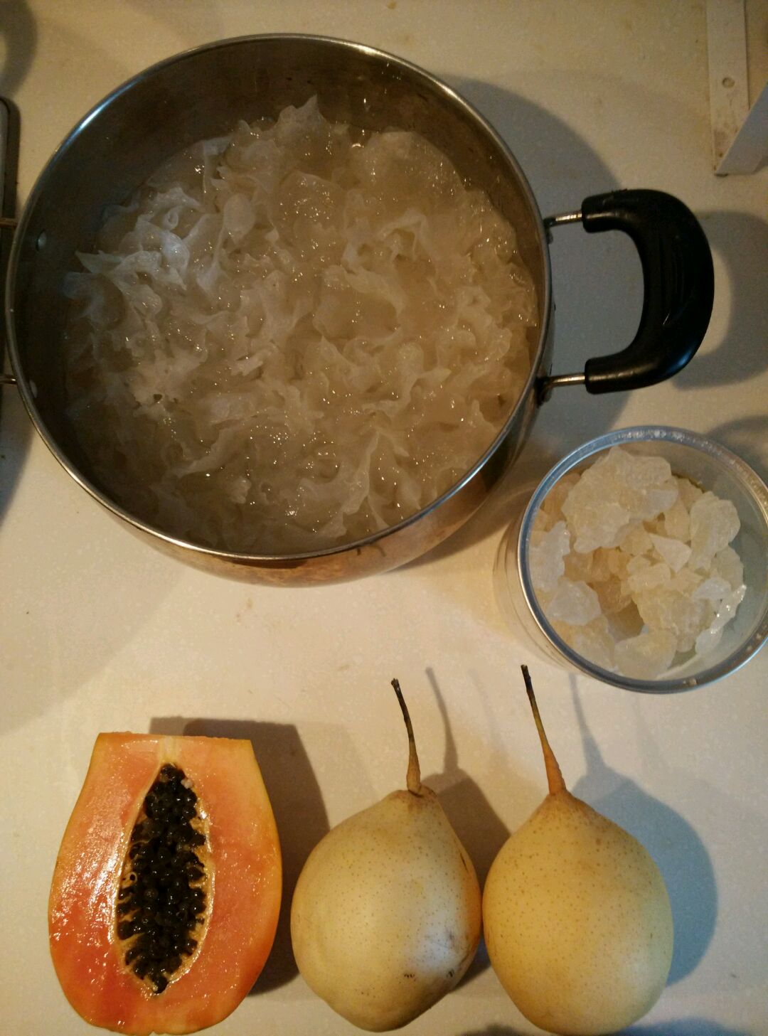 木瓜雪梨汤怎么做_木瓜雪梨汤的做法_豆果美食