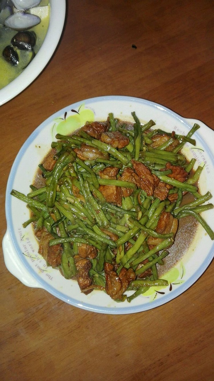 缸（豇豆）豆烧肉的做法