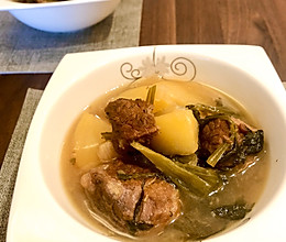 荔枝酒香炖牛肉的做法