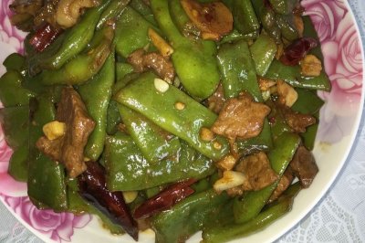 肉焖扁豆