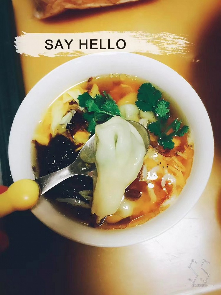 清爽的黄瓜馅的小馄饨的做法