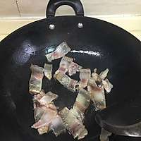 香干炒腊肉的做法图解2
