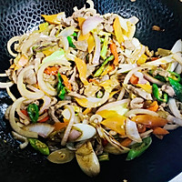 葱爆羊肉片的做法图解8
