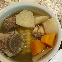 山药玉米排骨鸡汤的做法图解9
