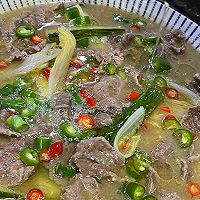 酸汤牛肉的做法图解8