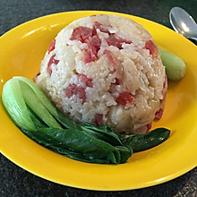 香肠焖饭