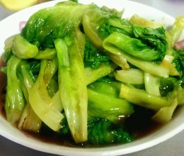 蚝油生菜#春天不减肥，夏天肉堆堆#的做法