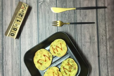 小红锅出品辅食：莴笋山药蛋糕