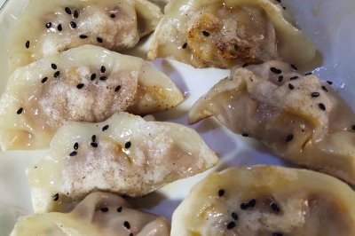 白菜猪肉煎饺