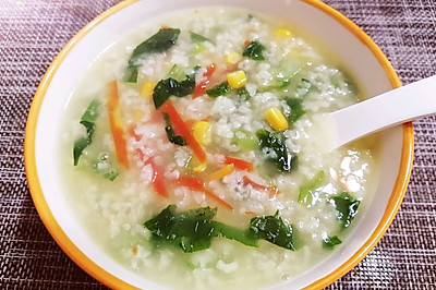 大米蔬菜粥