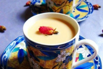 玫瑰奶茶