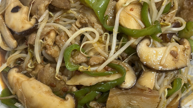 麻婆五花肉什锦菜的做法