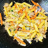 #中小学生做饭指南#肉末炒意面的做法图解11