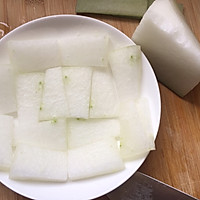 #少盐饮食 轻松生活#肉丸子蒸冬瓜的做法图解2