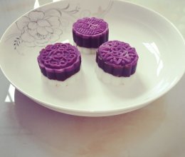 紫薯山药豆沙糕的做法