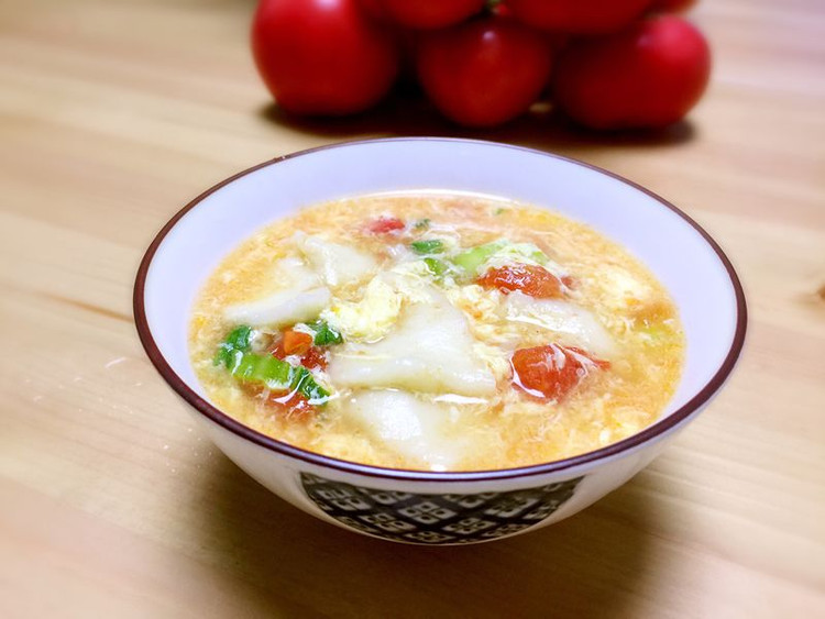 西红柿面片儿汤的做法
