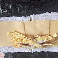 不一样三明治—三明治寿司#百吉福食尚达人#的做法图解6