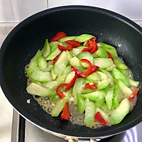 清炒棱瓜（丝瓜）的做法图解6