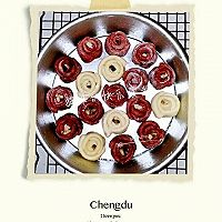 腊肉玫瑰花面包的做法图解17