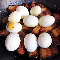 #橄榄中国味 感恩添美味#红烧肉和蛋的做法图解6