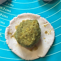 咸蛋黄肉松大福的做法图解9