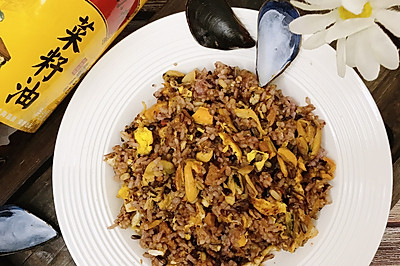 贻贝蛋炒饭