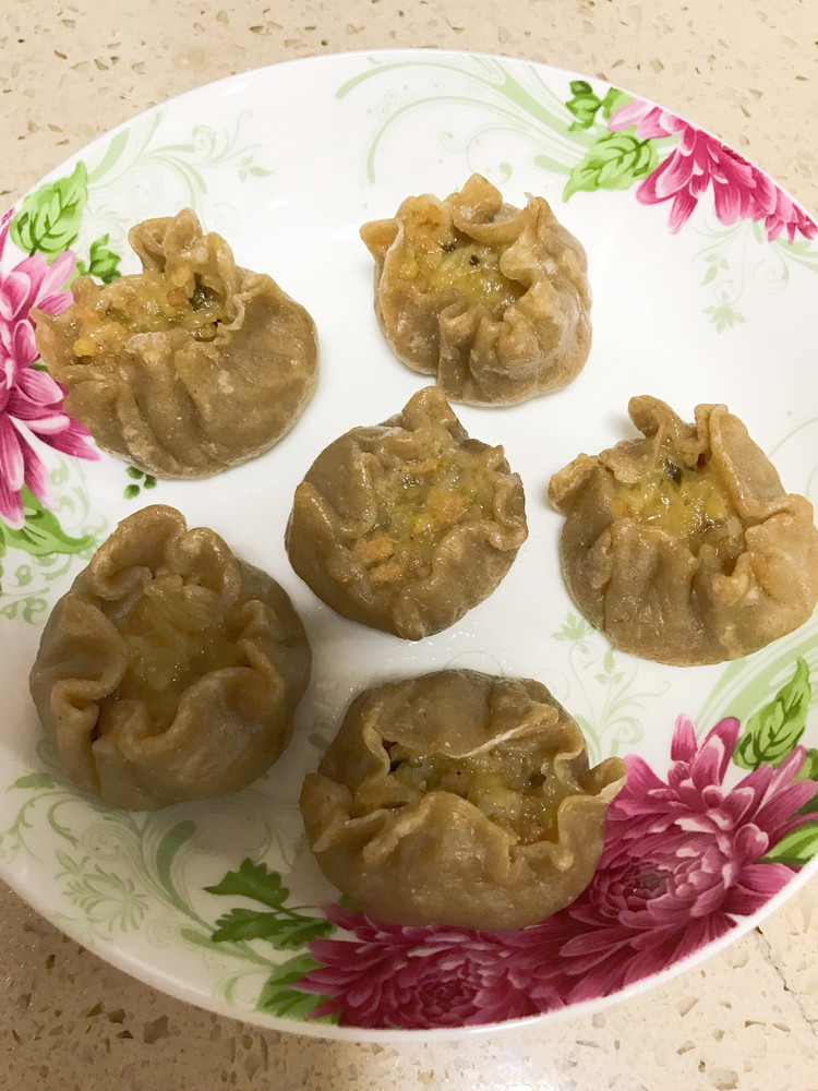 自擀面皮，全麦烧卖的做法